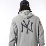 NEW ERA MLB SEASONAL INFILL HOODY NEYYAN  HGRBLK - Image 5