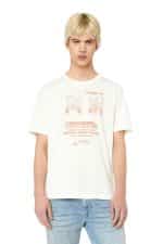 DIESEL T-JUST-SLITS-G1 T-SHIRT
