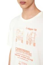 DIESEL T-JUST-SLITS-G1 T-SHIRT - Image 3