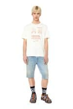 DIESEL T-JUST-SLITS-G1 T-SHIRT - Image 4