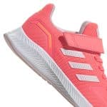 ADIDAS RUNFALCON 2.0 EL K  ACIRED/FTWWHT/CLPINK - Image 7