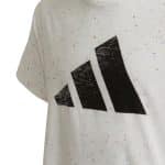 ADIDAS G 3BAR Tee          WHTMEL/BLACK - Image 3