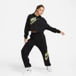 W NSW FLC PO HOODIE CROP DNC - Image 3