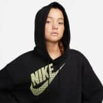 W NSW FLC PO HOODIE CROP DNC - Image 4