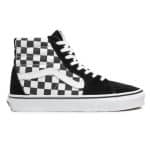 UA SK8-HI CHECKERBOARD, 10.5, Medium