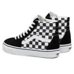 UA SK8-HI CHECKERBOARD, 10.5, Medium - Image 3