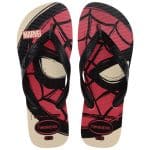 HAVAIANAS TOP MARVEL LOGOMANIA BEIGE - Image 4