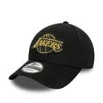 NEW ERA METALLIC BADGE 9FORTY LOSLAK  BLKMTG