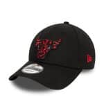 NEW ERA SEASONAL INFILL 9FORTY CHIBUL  BLKBLKFDR