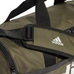 ADIDAS LINEAR DUFFEL M     OLISTR/BLACK/WHITE - Image 5