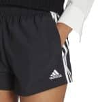 ADIDAS W 3S WVN SHO        BLACK/WHITE - Image 3