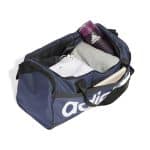 ADIDAS LINEAR DUFFEL S     SHANAV/BLACK/WHITE - Image 4