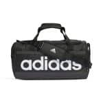 ADIDAS LINEAR DUFFEL M     BLACK/WHITE