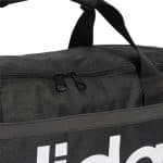 ADIDAS LINEAR DUFFEL M     BLACK/WHITE - Image 6