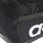 ADIDAS LINEAR DUFFEL M     BLACK/WHITE - Image 7