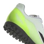 ADIDAS X CRAZYFAST.4 TF    FTWWHT/CBLACK/LUCLEM - Image 7