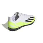 ADIDAS X CRAZYFAST.4 TF J  FTWWHT/CBLACK/LUCLEM - Image 4