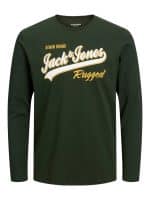 JACK  JONES JJELOGO TEE LS O-NECK 2 COL AW23 SN - Image 7
