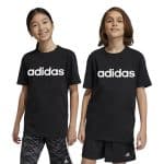 ADIDAS U LIN TEE           BLACK/WHITE