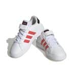 ADIDAS GRAND COURT 2.0 EL  FTWWHT/BRIRED/CBLACK - Image 3