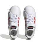 ADIDAS GRAND COURT 2.0 EL  FTWWHT/BRIRED/CBLACK - Image 5