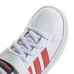 ADIDAS GRAND COURT 2.0 EL  FTWWHT/BRIRED/CBLACK - Image 7