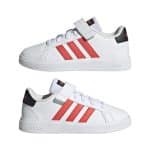 ADIDAS GRAND COURT 2.0 EL  FTWWHT/BRIRED/CBLACK - Image 9