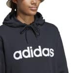 ADIDAS W LIN FT HD         BLACK/WHITE - Image 4