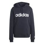 ADIDAS W LIN FT HD         BLACK/WHITE - Image 6