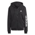 ADIDAS W LIN FT FZ HD      BLACK/WHITE - Image 6