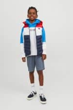 JACKJONES JUNIOR JPSTLOGO SWEAT SHORTS 2 COL 22/23  JNR - Image 2