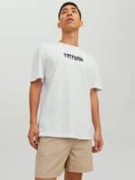 JACKJONES JCODIGIT TEE SS CREW NECK LN