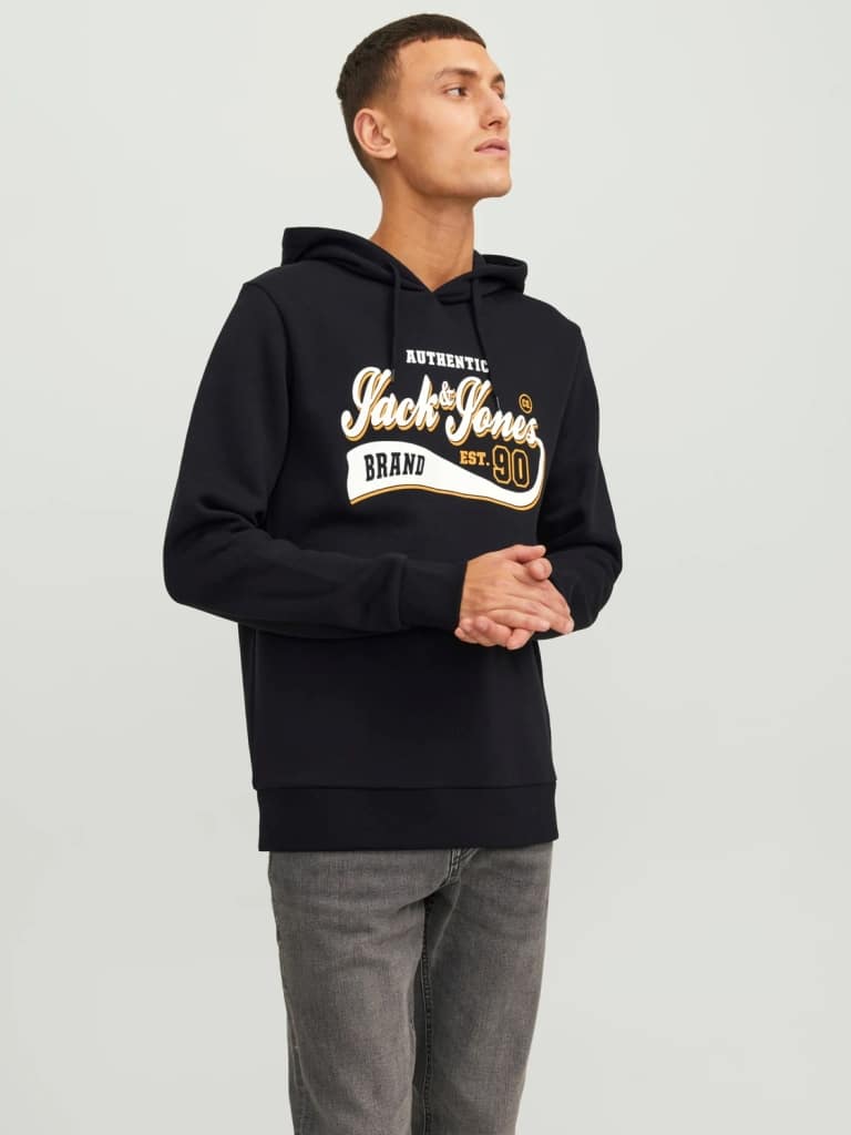 Jack jones sweat hood deals