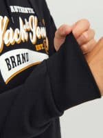 JACKJONES JJELOGO SWEAT HOOD 2 COL 23/24 NOOS - Image 4