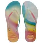 HAVAIANAS SLIM METALLIC RAINBOW BEIGE - Image 5