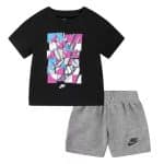 NIKE KIDS B NSW ADD FT SHORT SET