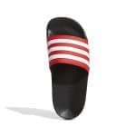 ADIDAS ADILETTE SHOWER K   CBLACK/FTWWHT/VIVRED