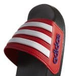 ADIDAS ADILETTE SHOWER K   CBLACK/FTWWHT/VIVRED - Image 7