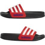 ADIDAS ADILETTE SHOWER K   CBLACK/FTWWHT/VIVRED - Image 9