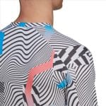 ADIDAS TX TRAIL LS GFX     WHITE/BLACK - Image 5