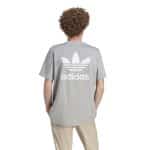ADIDAS B+F TREFOIL TEE     MGREYH/WHITE - Image 2