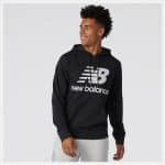 NEW BALANCE ESSENTIALS STACKED LOGO PO HOODIE