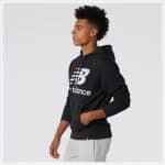 NEW BALANCE ESSENTIALS STACKED LOGO PO HOODIE - Image 3