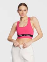 GUESS ALINE TOP ECO STRETCH JERSEY ΜΠΟΥΣΤΑΚΙ ΓΥΝΑΙΚΕΙΟ