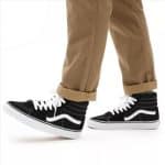 UA SK8-Hi Black/Black/Whi, 5.5, Medium - Image 5