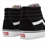 UA SK8-Hi Black/Black/Whi, 5.5, Medium - Image 6