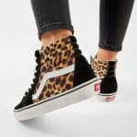 VANS UA SK8-Hi LEOPARD BLACK, 4.5, Medium - Image 6
