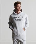 SUPERDRY D2 STUDIOS RCYCL CITY HOOD ΦΟΥΤΕΡ ΑΝΔΡΙΚΟ