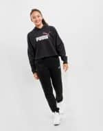 PUMA ESS Logo Cropped Hoodie G
