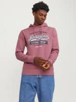 JACK  JONES JJELOGO SWEAT HOOD 2 COL 23/24 NOOS